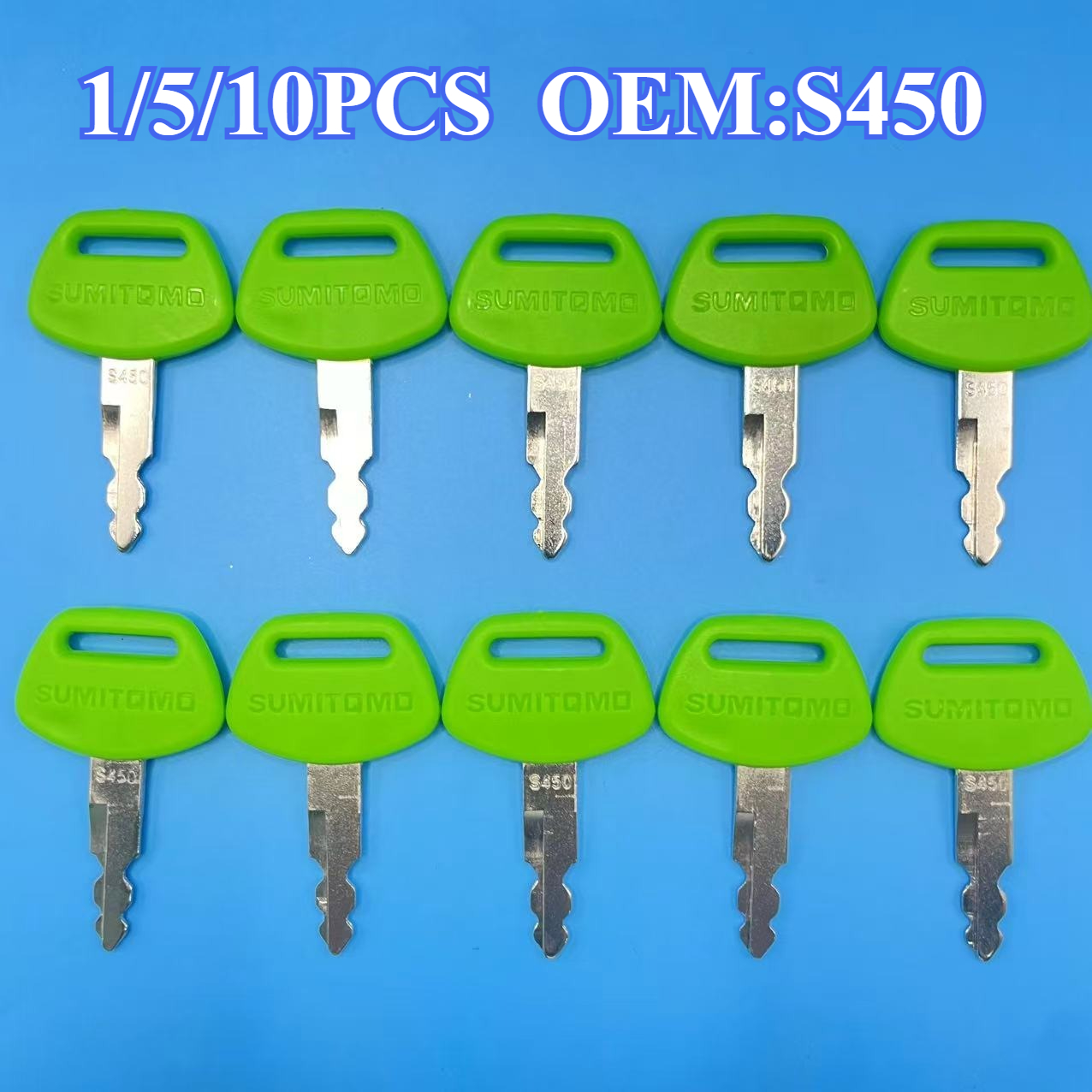 Heavy Equipment Logo - 1/5/10PCS Green S450 Excavator Heavy Equipment