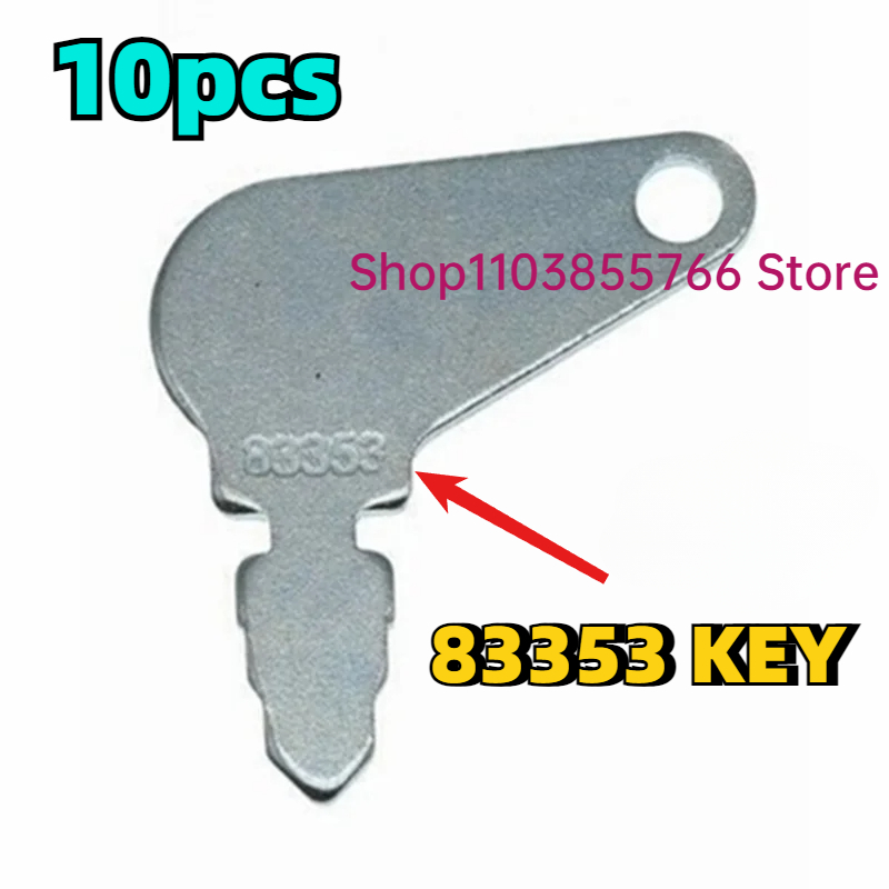 10PCS  83353 Keys For Kubota C - Heavy Equipment In Construction のレビューと価格