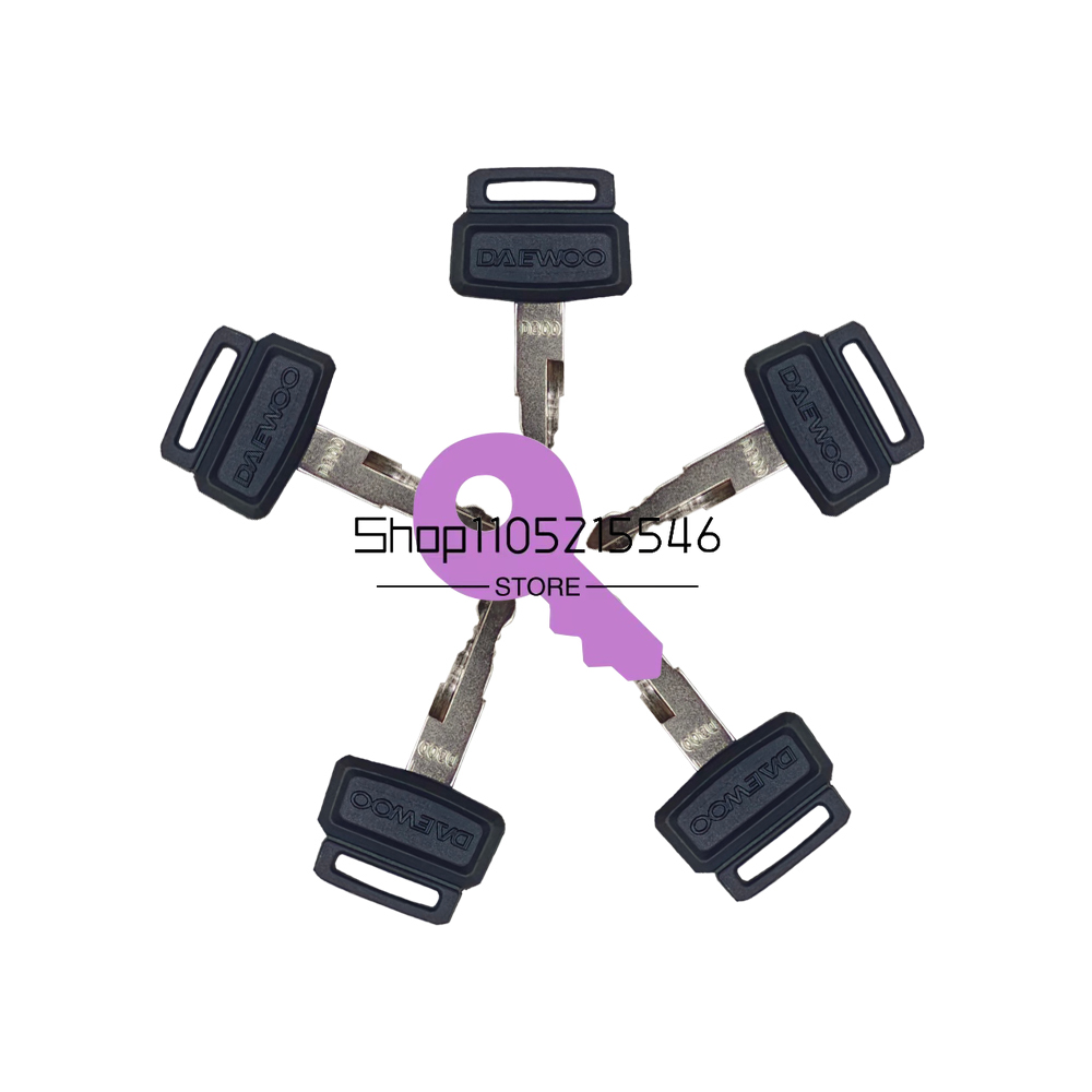 20/10/5/1pcs for D300 Keys Exc - Heavy Equipment Logo のレビューと価格