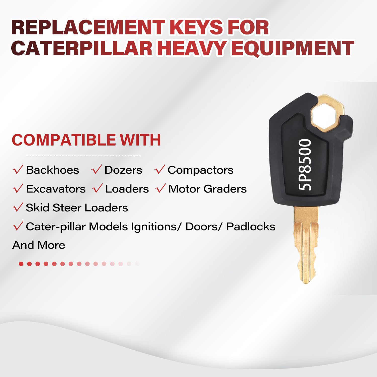 20 Pcs Copper Key For Caterpil - Heavy Equipment Cat のレビューと価格