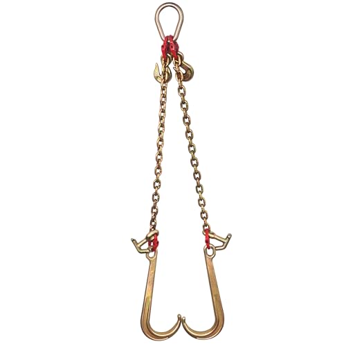 Triple-Hook V-Bridle Tow Chain - Heavy Equipment Hauling のレビューと価格