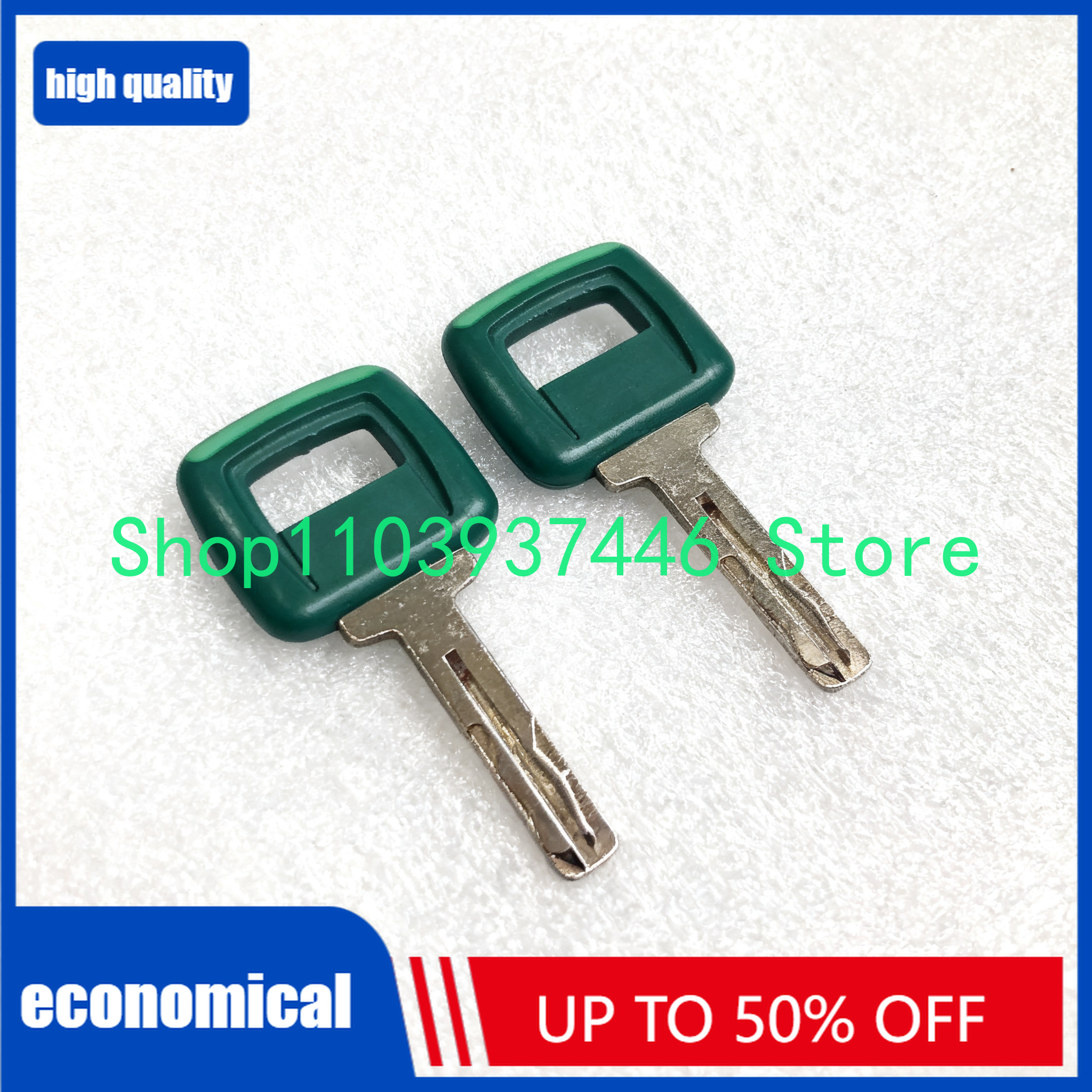 2PCS GREEN KEYS Heavy Equipmen - Heavy Equipment Hauling のレビューと価格