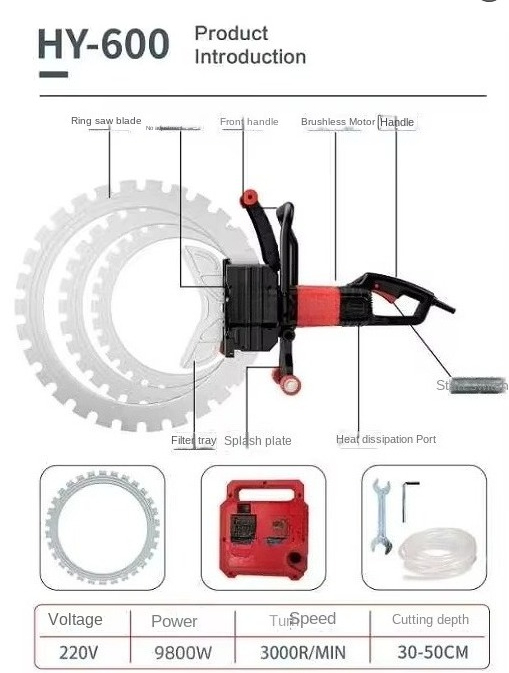 High Frequency Dust-Free Circu - Electric Concrete Cutter のレビューと価格
