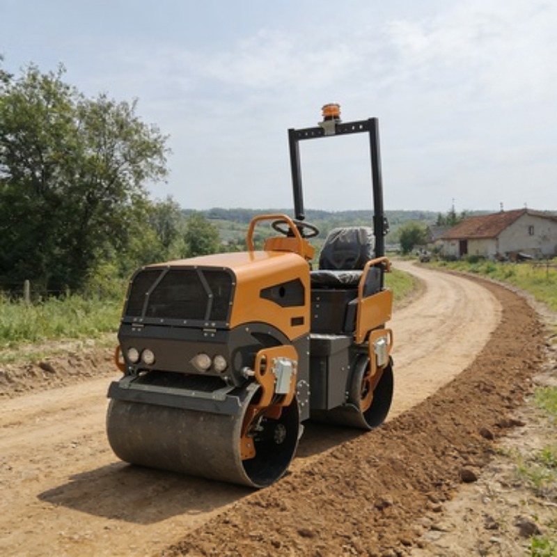 Compactor Road Roller Vibrator - Heavy Equipment In Construction のレビューと価格