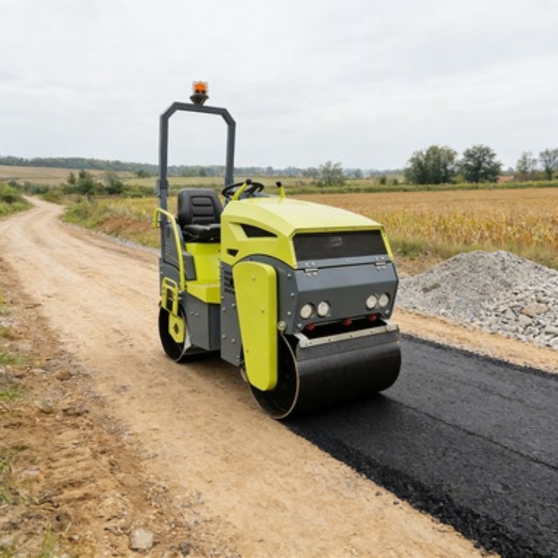 Compactor Road Roller Vibrator - Heavy Equipment In Construction のレビューと価格