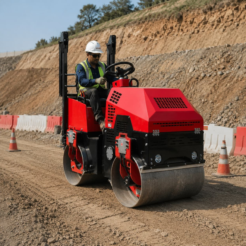 Double Drum Vibratory Road Rol - Heavy Equipment In Construction のレビューと価格