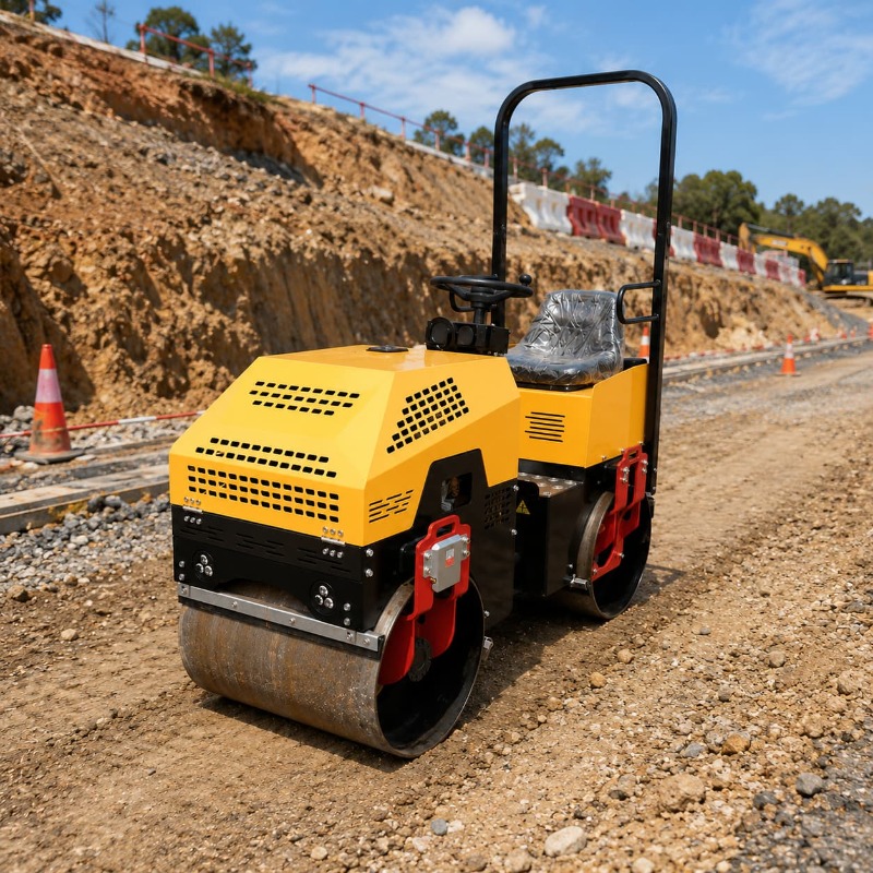 Double Drum Vibratory Road Rol - Heavy Equipment In Construction のレビューと価格