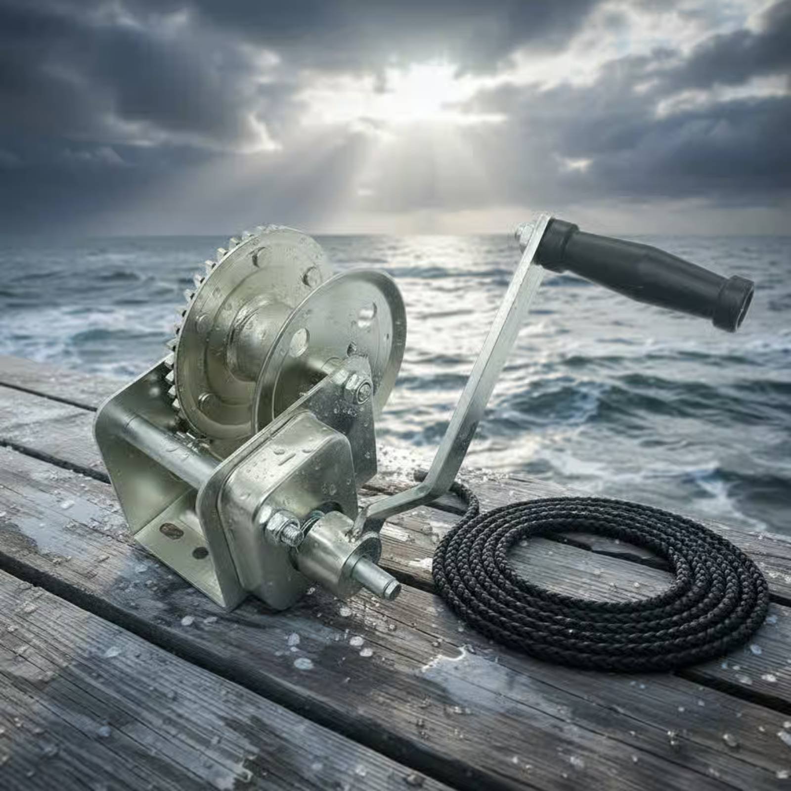 1200 Lb Brake Winch Bidirectio - Heavy Equipment Hauling のレビューと価格