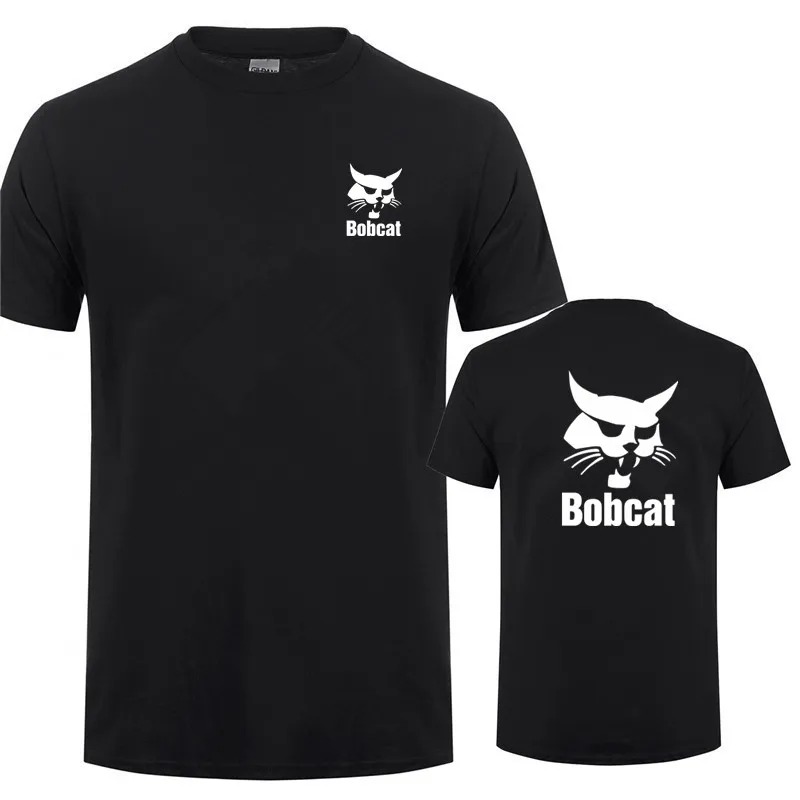 Bobcat T Shirt Summer Men Shor - Heavy Equipment Logo のレビューと価格