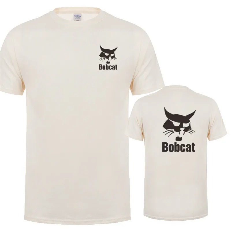Bobcat T Shirt Summer Men Shor - Heavy Equipment Logo のレビューと価格