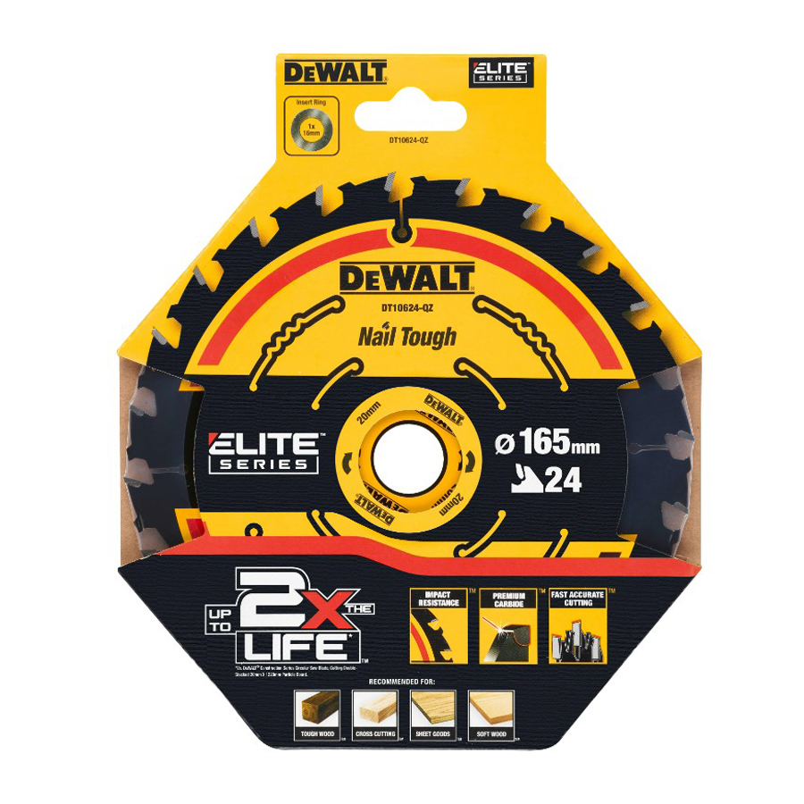 DEWALT DT10624-QZ 1/3pcs 24T C - Heavy Equipment And Machinery のレビューと価格