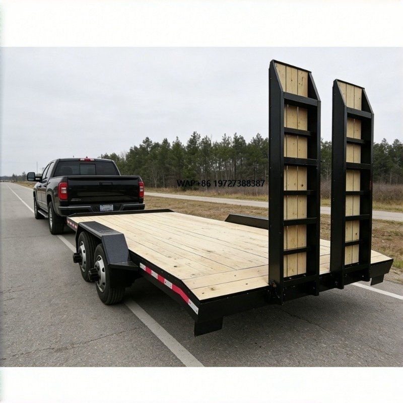 Tandem Axle Wood Deck Equipmen - Heavy Equipment Hauling のレビューと価格