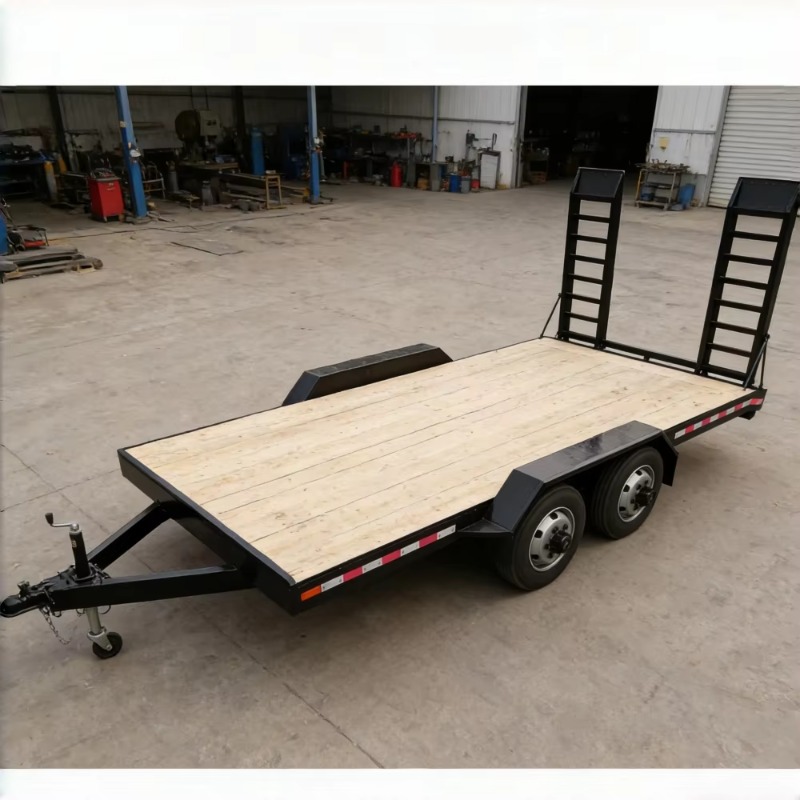 Tandem Axle Wood Deck Equipmen - Heavy Equipment Hauling のレビューと価格
