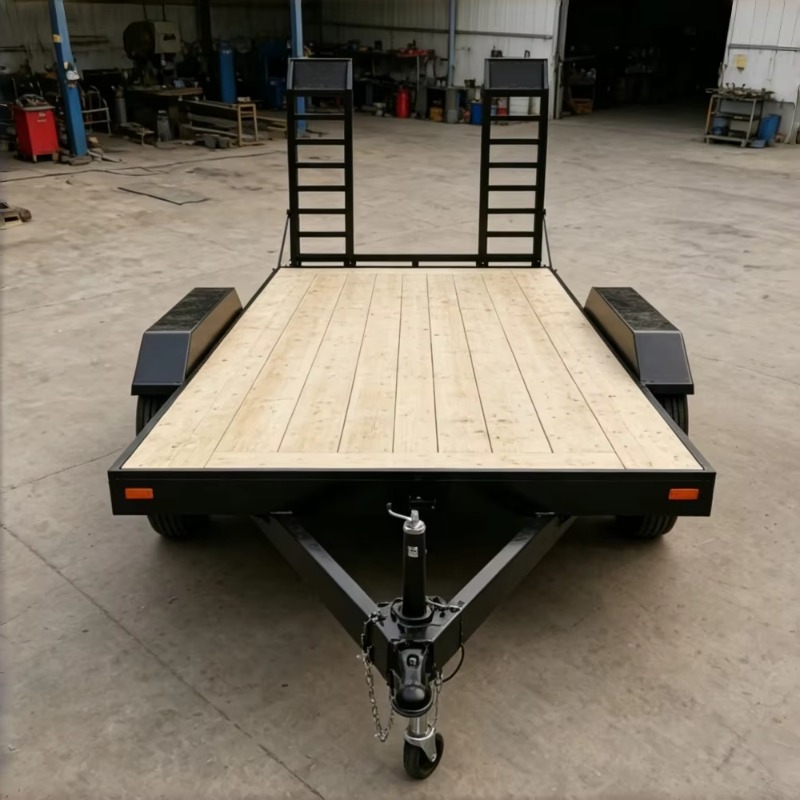 Tandem Axle Wood Deck Equipmen - Heavy Equipment Hauling のレビューと価格