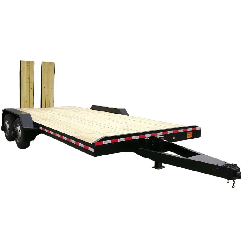 Tandem Axle Wood Deck Equipmen - Heavy Equipment Hauling のレビューと価格