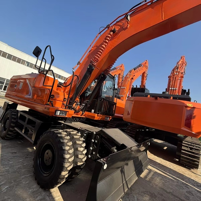 Durable Wheel Mounted Excavato - Heavy Equipment In Construction のレビューと価格