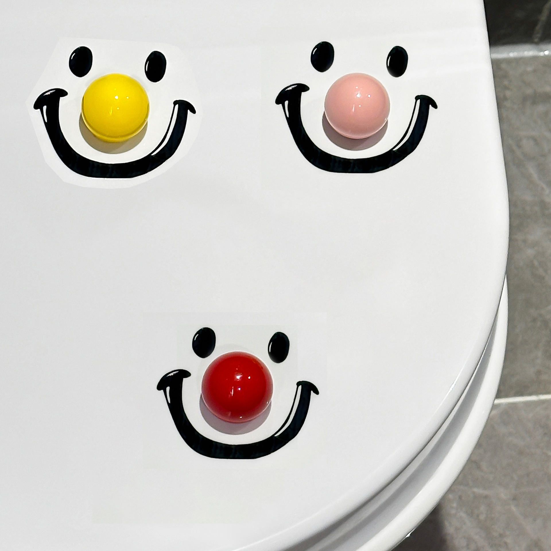 Cute Smiley Clown Toilet Seat  - Heavy Equipment Cat のレビューと価格