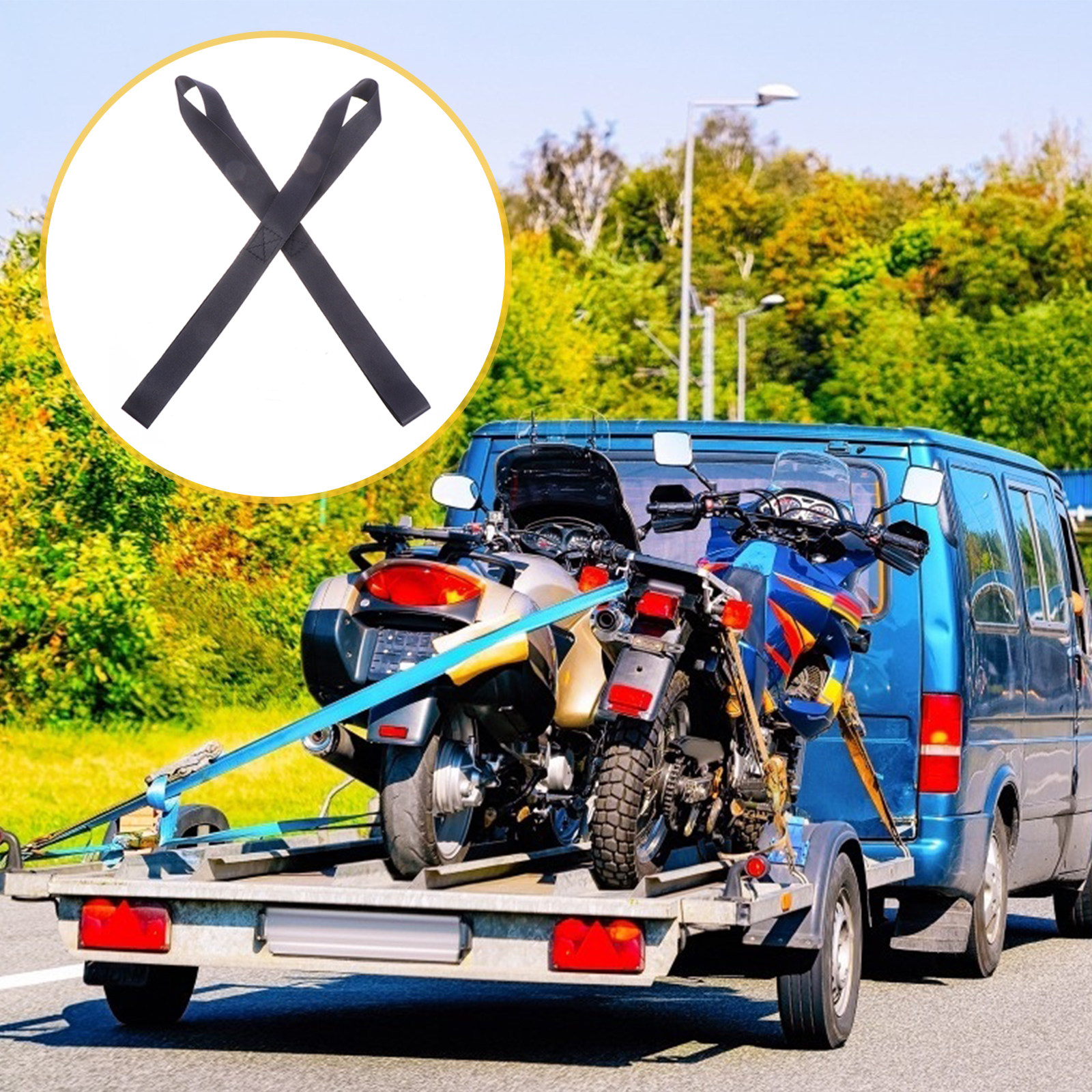 8Pcs Heavy Duty Loop Tie Down  - Heavy Equipment Hauling のレビューと価格
