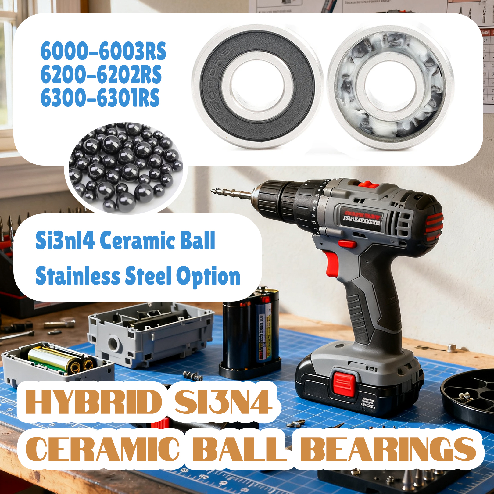 2PCS HC 6000 6001 6002 6003 62 - Heavy Equipment And Machinery のレビューと価格