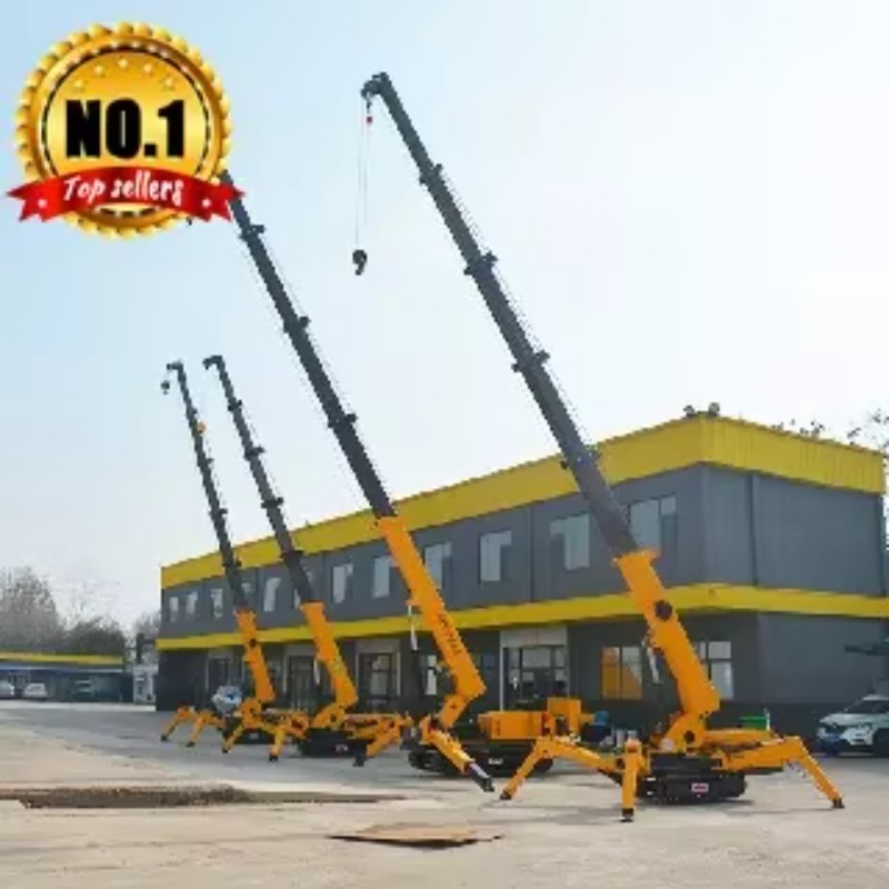 8T Hydraulic Spider Crane Heav - Heavy Equipment In Construction のレビューと価格