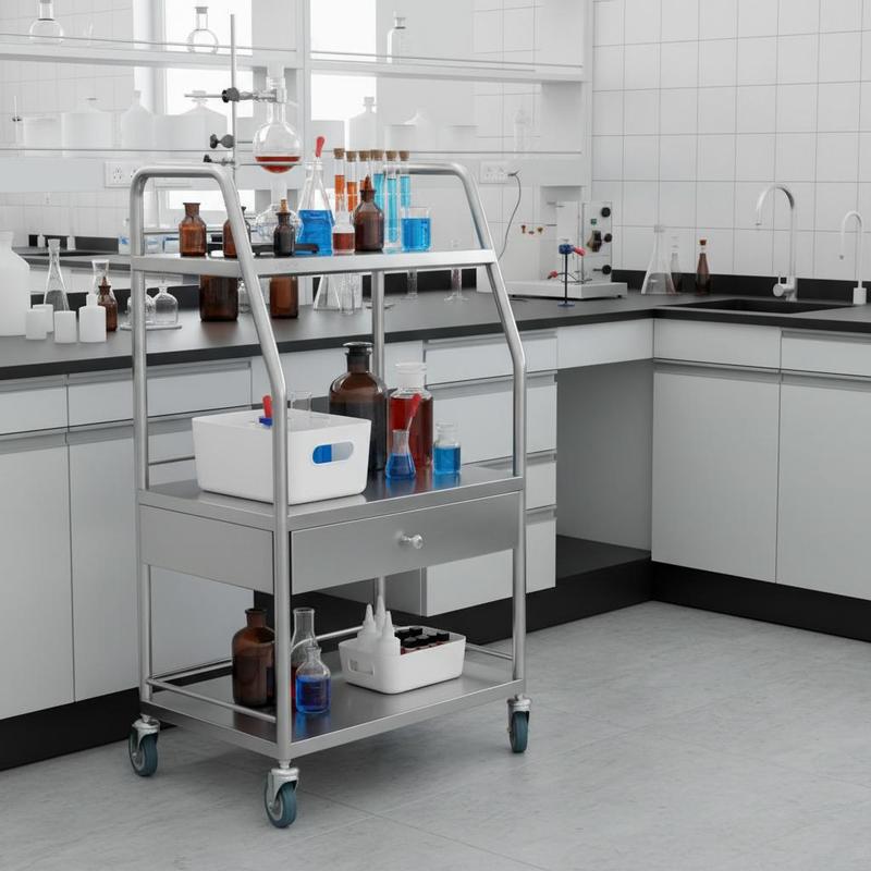 Medical Trolley 23.6x15.7x33.4 - Heavy Equipment In Construction のレビューと価格