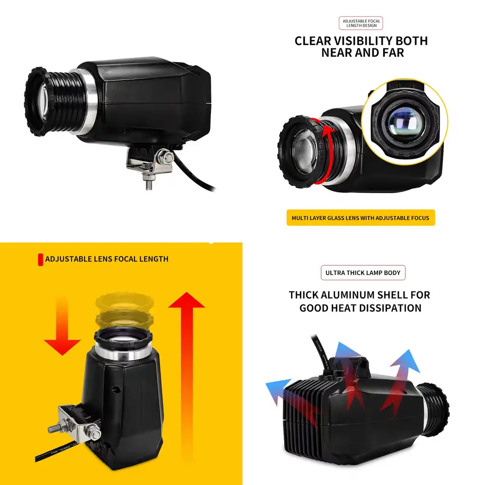 20W IP67 Waterproof Safety War - Heavy Equipment Logo のレビューと価格