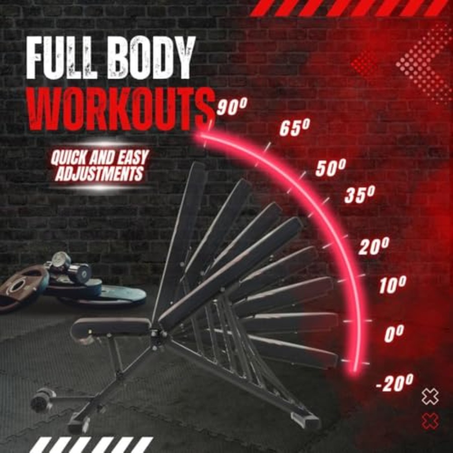 Adjustable Weight Bench - Prof - Heavy Equipment In Construction のレビューと価格